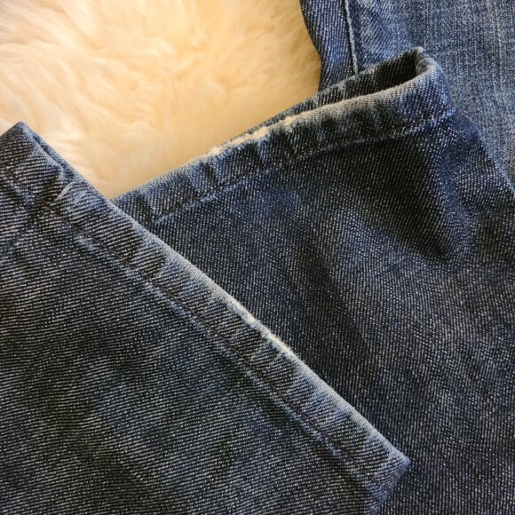 James Jeans Dry Aged Denim Hunter Straight Leg  Dark Wash Jeans - Picture 6 of 9